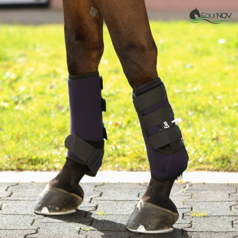 Cryo'Guêtres magnétique Equinov mise en situation